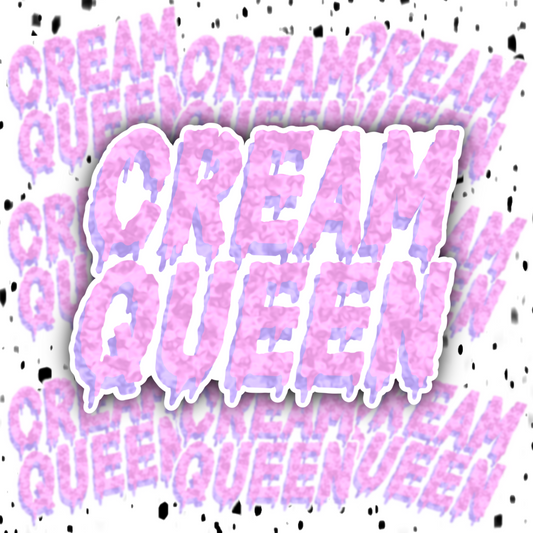 Cream Queen Sticker