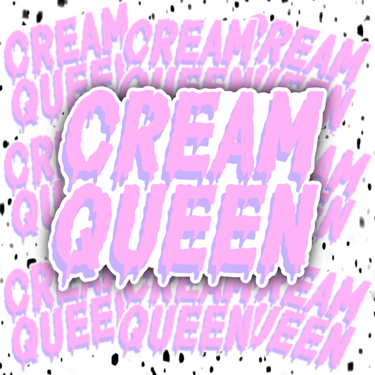 Cream Queen Sticker