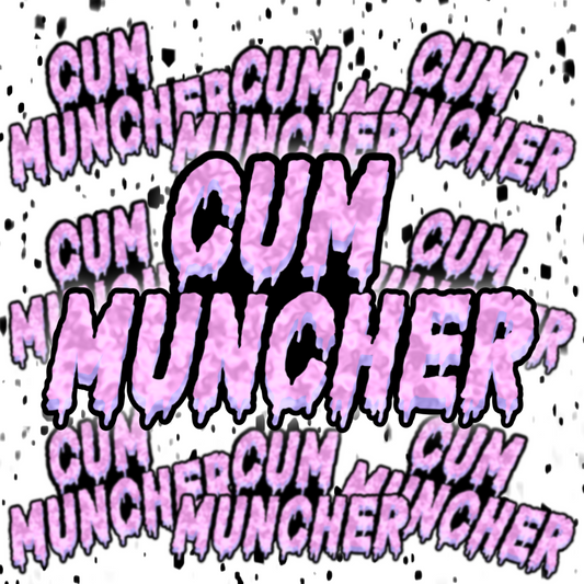 Cum Muncher Sticker