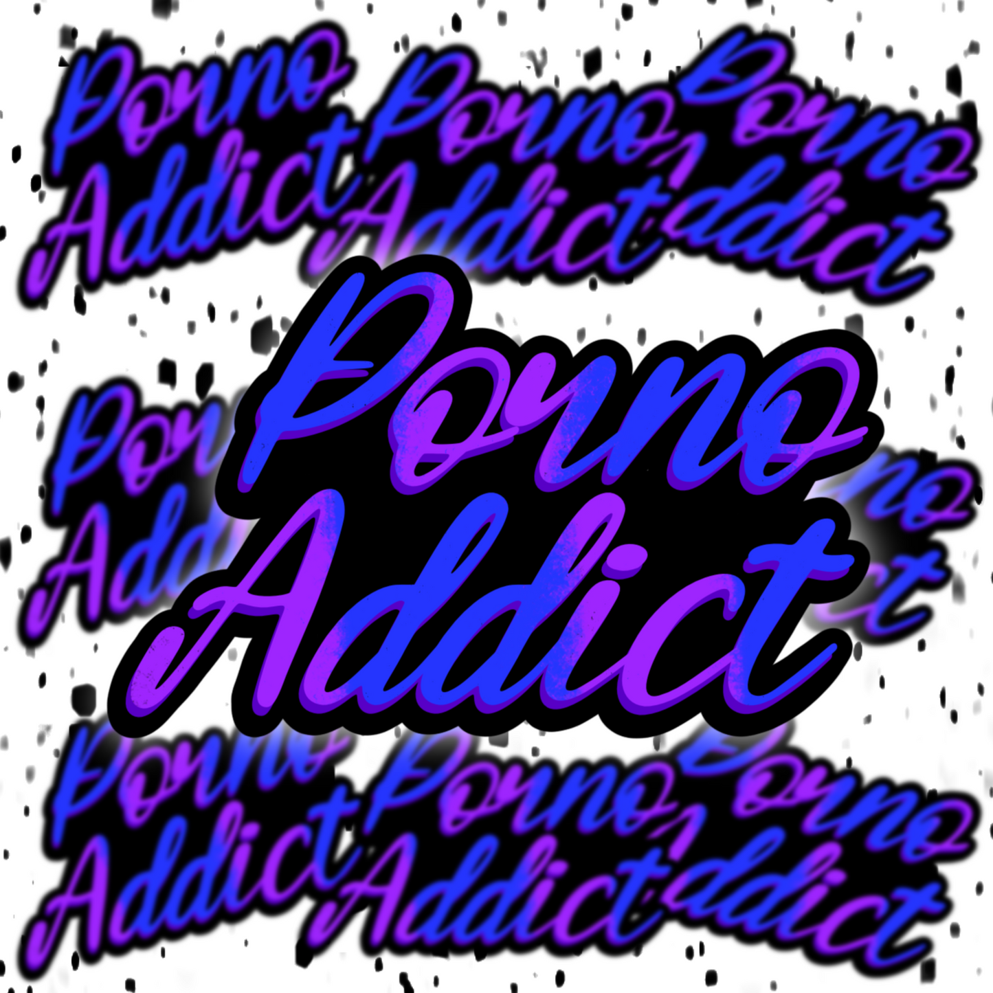 Porno Addict Sticker