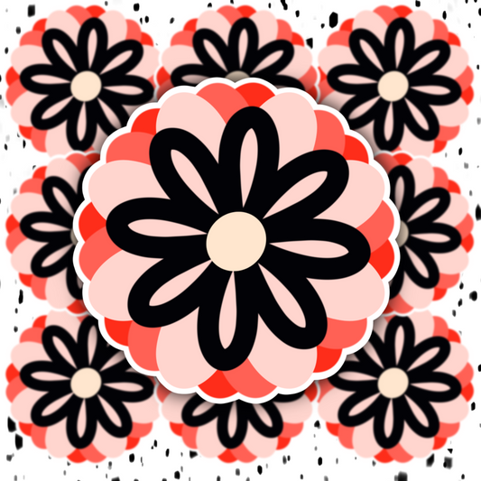 Flower Sticker