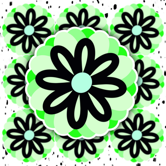 Flower Sticker