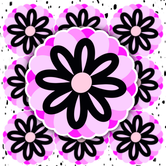Flower Sticker
