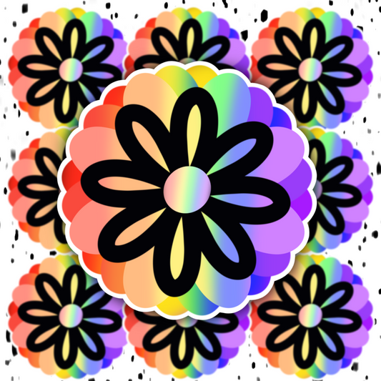 Flower Sticker