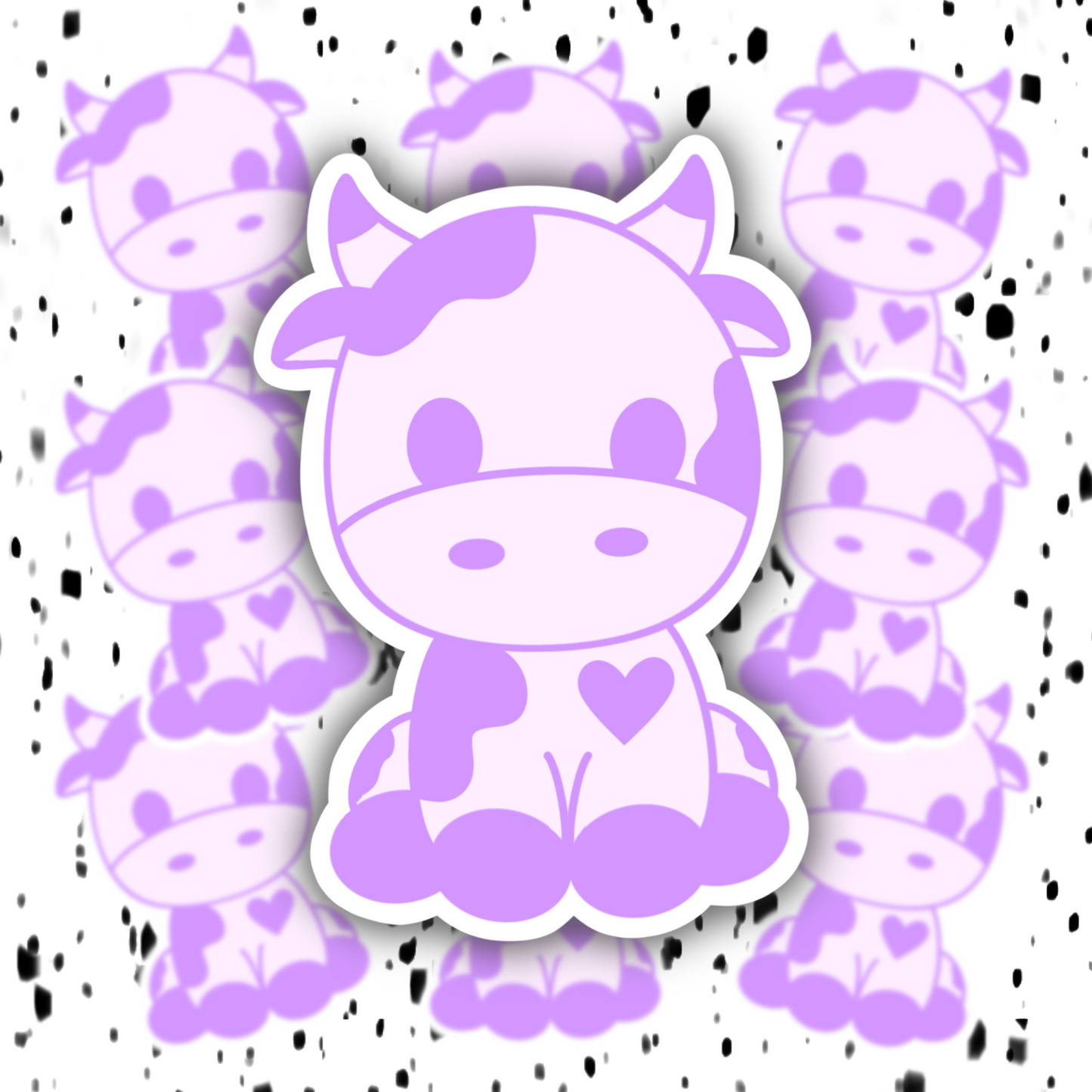 PrettyCow Sticker