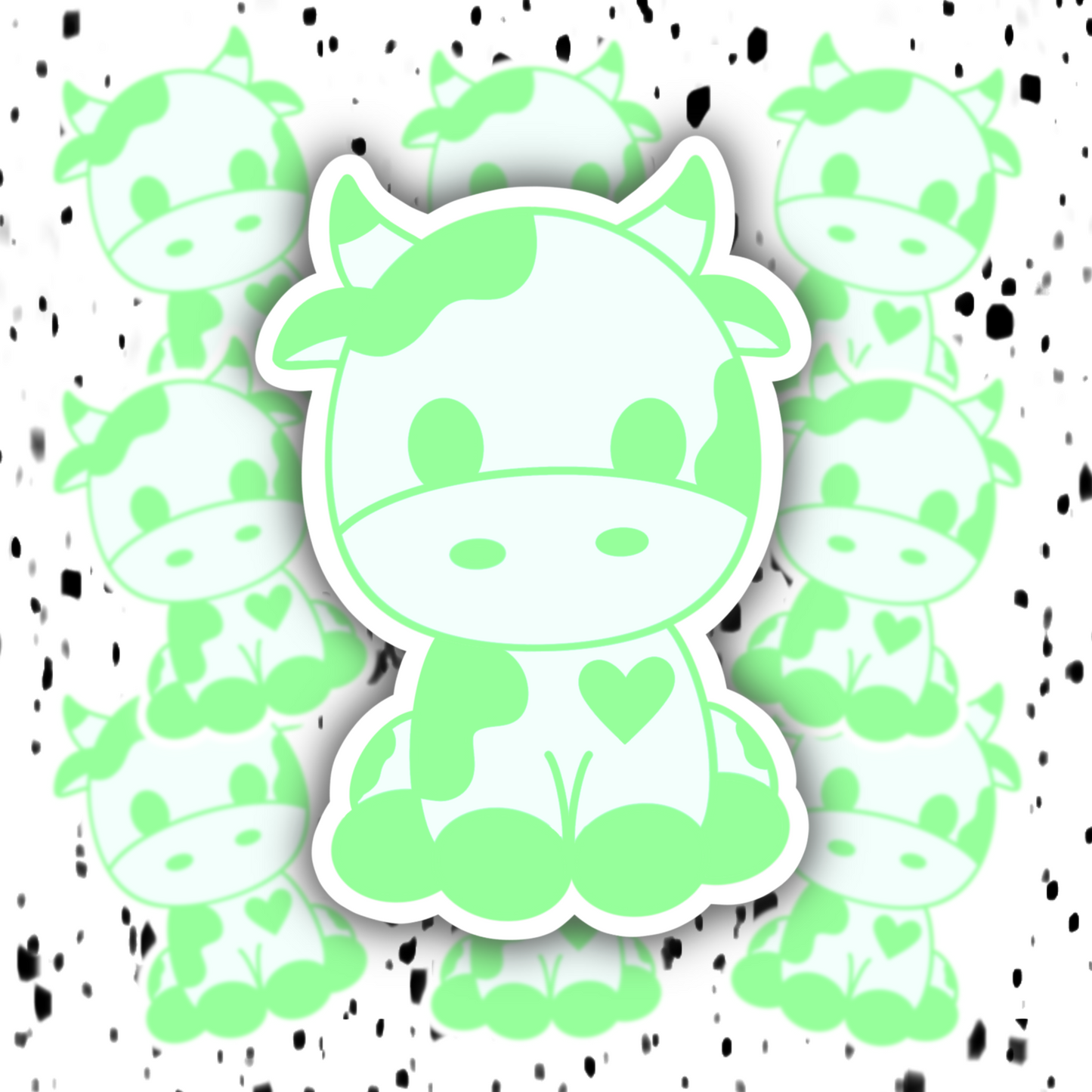PrettyCow Sticker