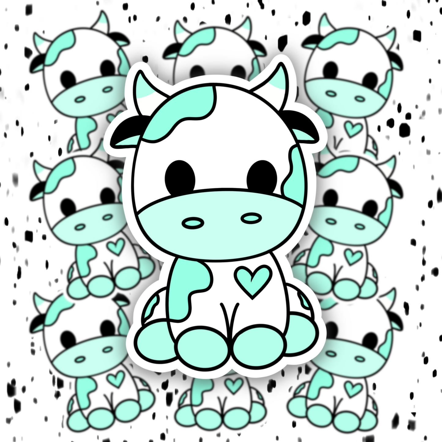 PrettyCow Sticker