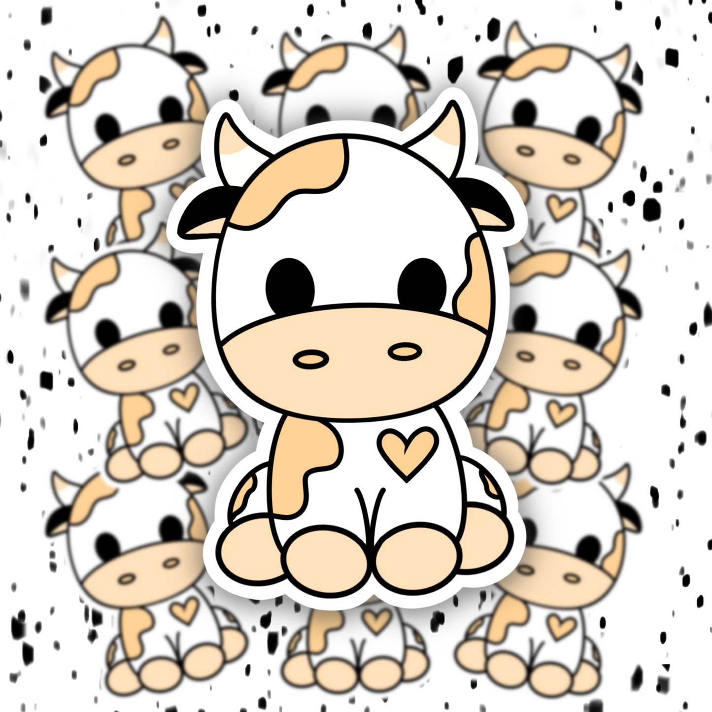 PrettyCow Sticker