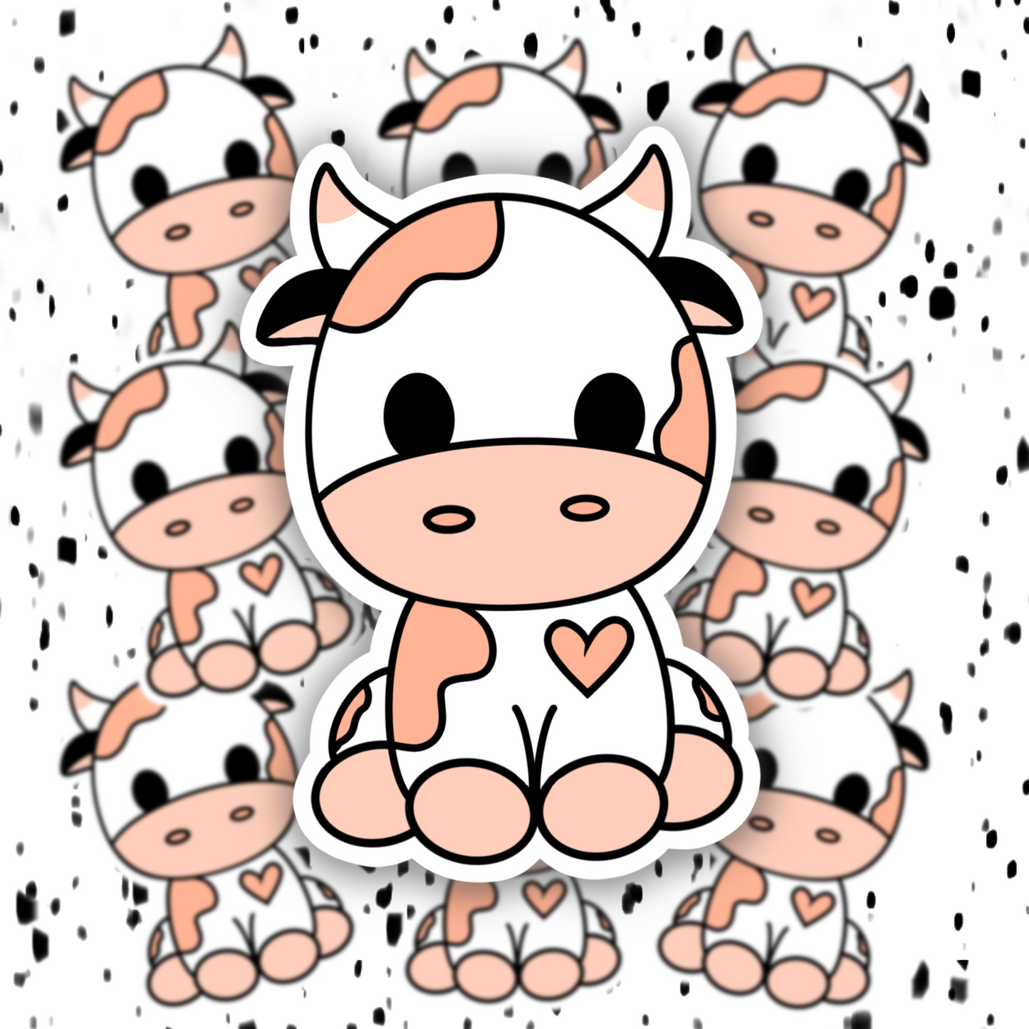 PrettyCow Sticker