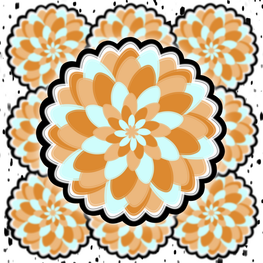 Flower Sticker