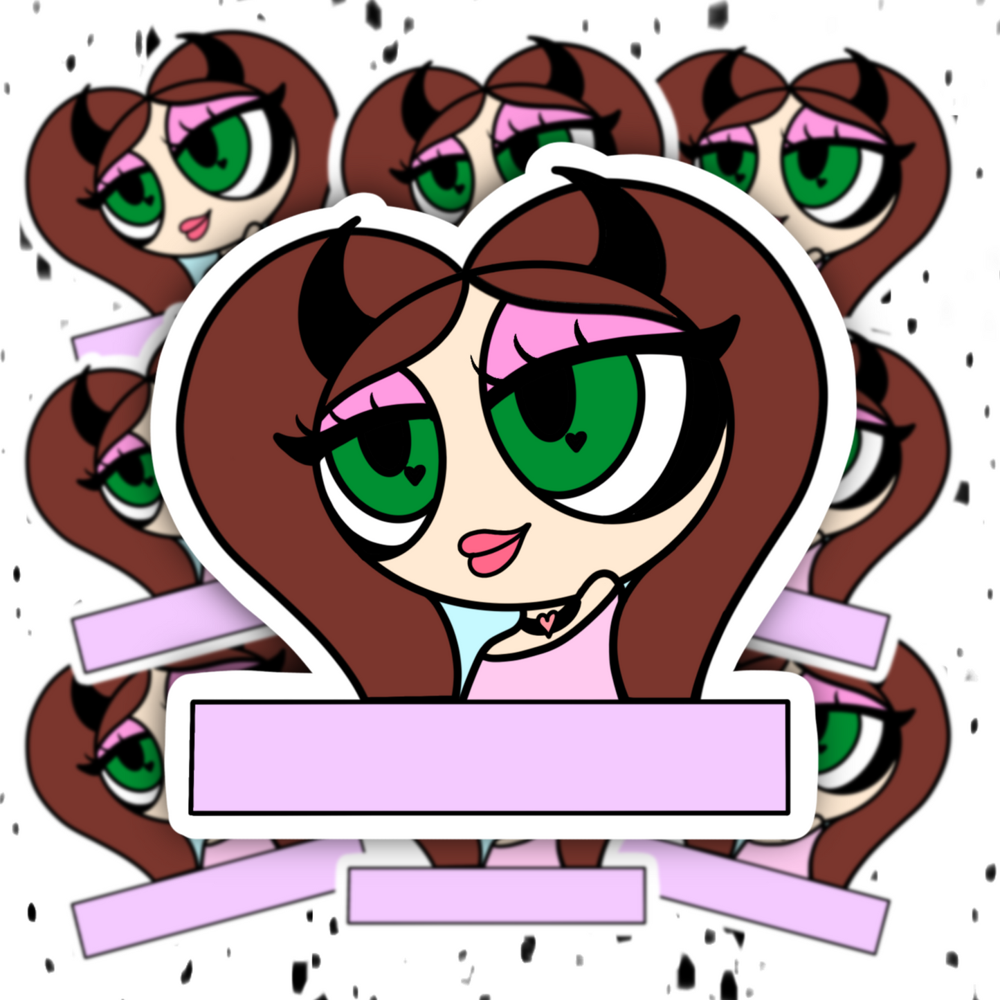 Devilish Beauty Sticker