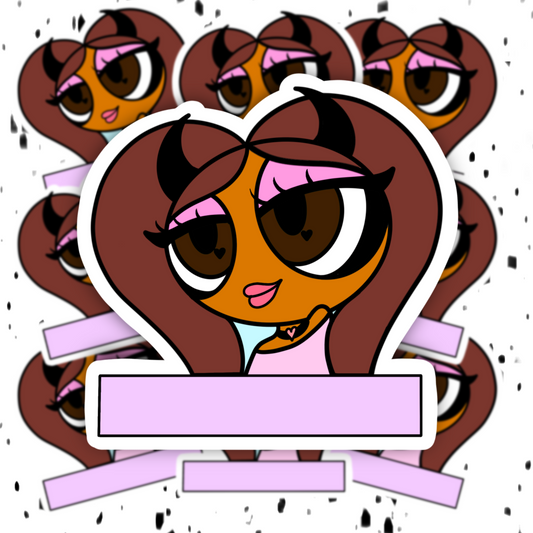 Devilish Beauty Sticker