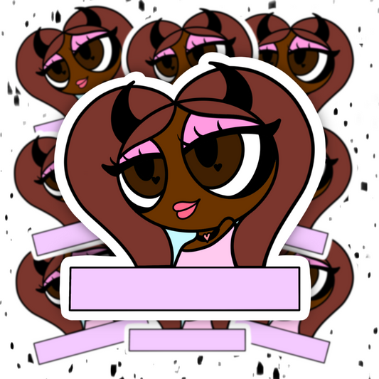 Devilish Beauty Sticker
