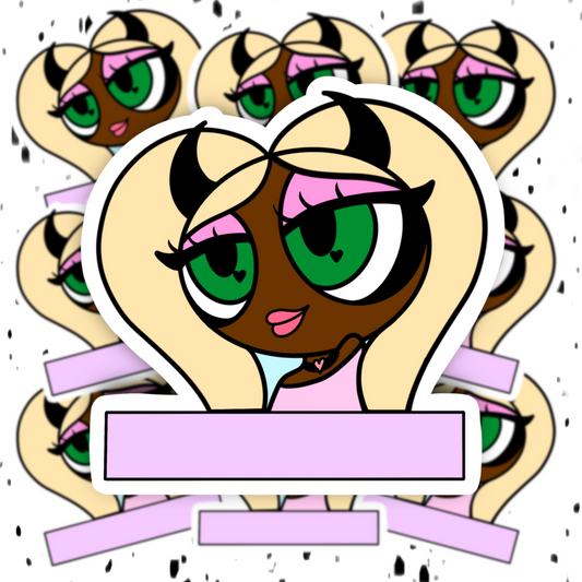 Devilish Beauty Sticker