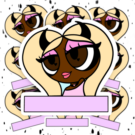 Devilish Beauty Sticker