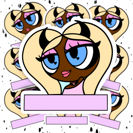 Devilish Beauty Sticker