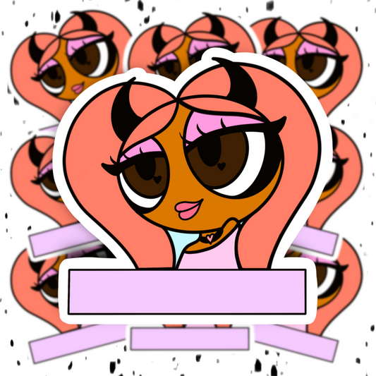 Devilish Beauty Sticker