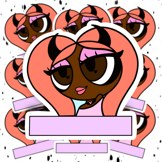 Devilish Beauty Sticker