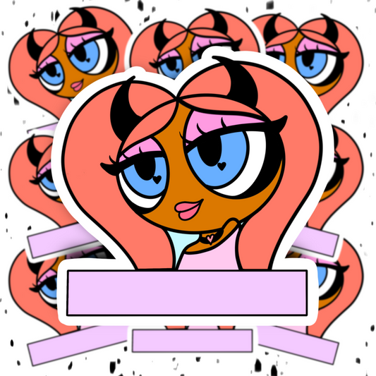 Devilish Beauty Sticker