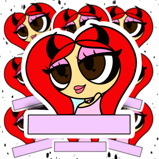 Devilish Beauty Sticker