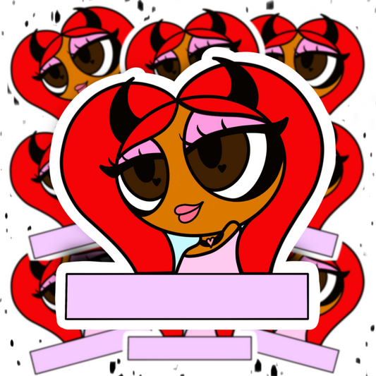Devilish Beauty Sticker