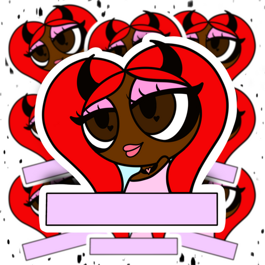 Devilish Beauty Sticker