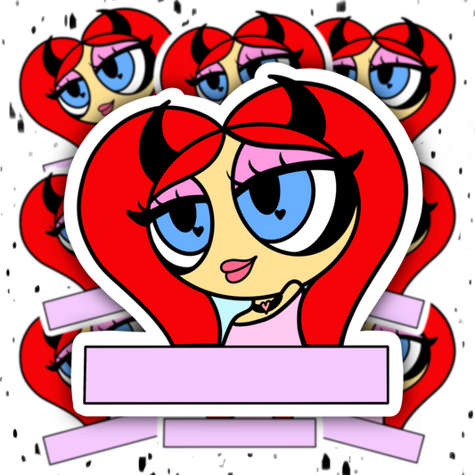 Devilish Beauty Sticker