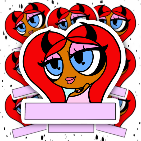 Devilish Beauty Sticker