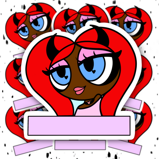 Devilish Beauty Sticker