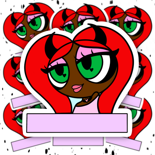 Devilish Beauty Sticker