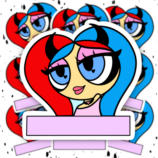 Devilish Beauty Sticker