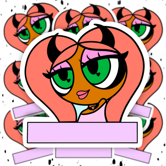 Devilish Beauty Sticker