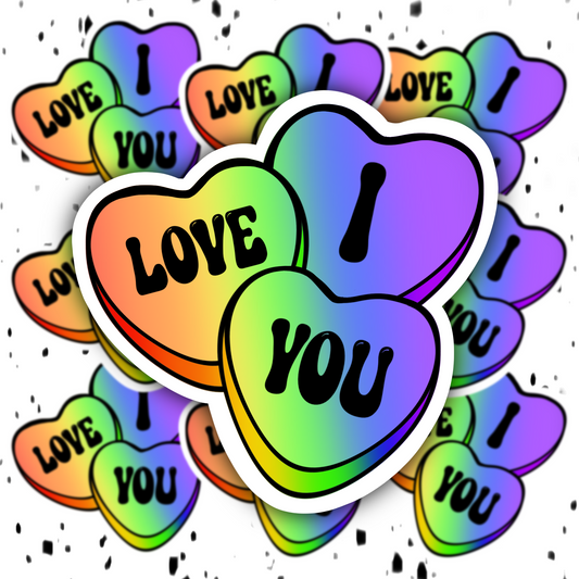 ILoveYou Sticker