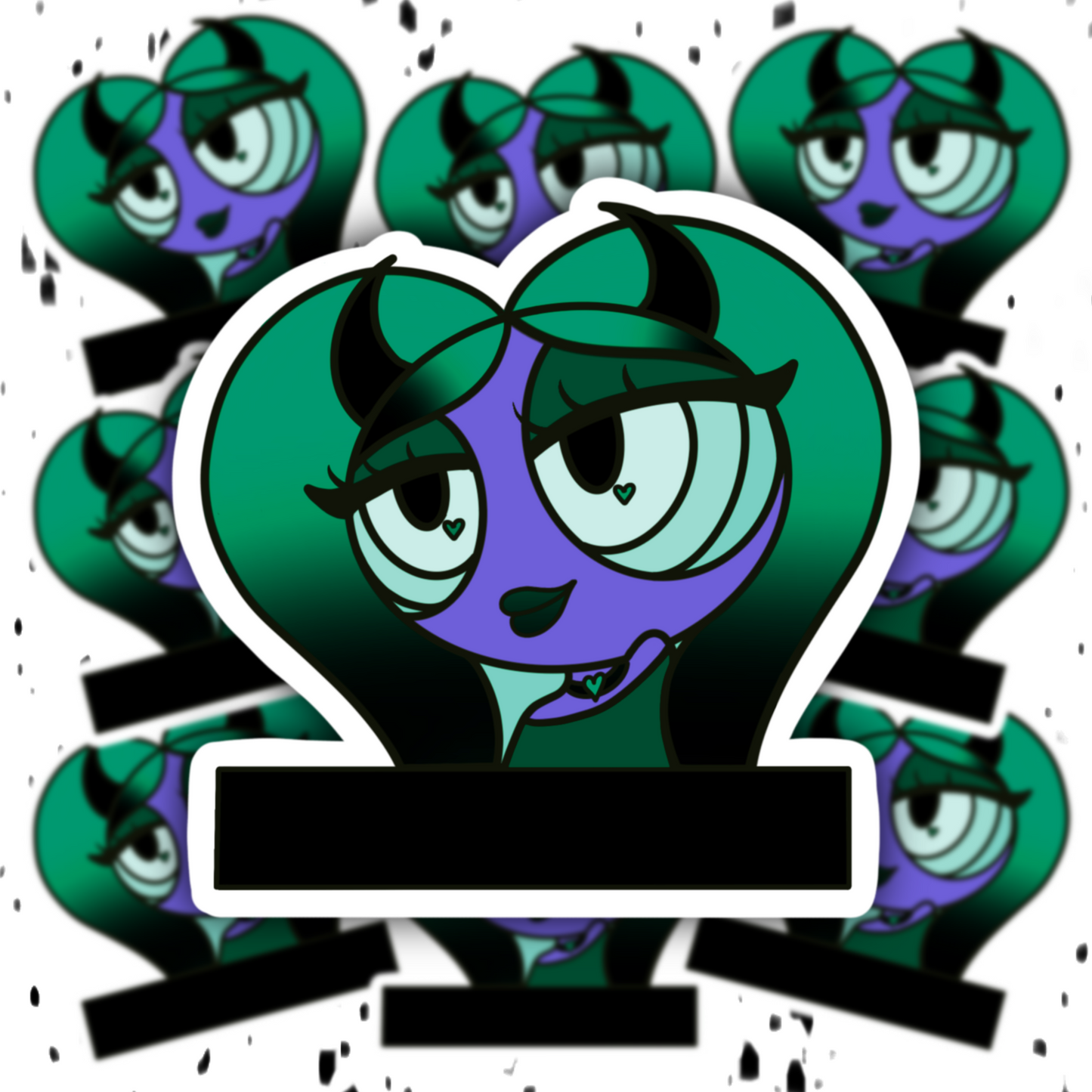 Devilish Beauty Sticker