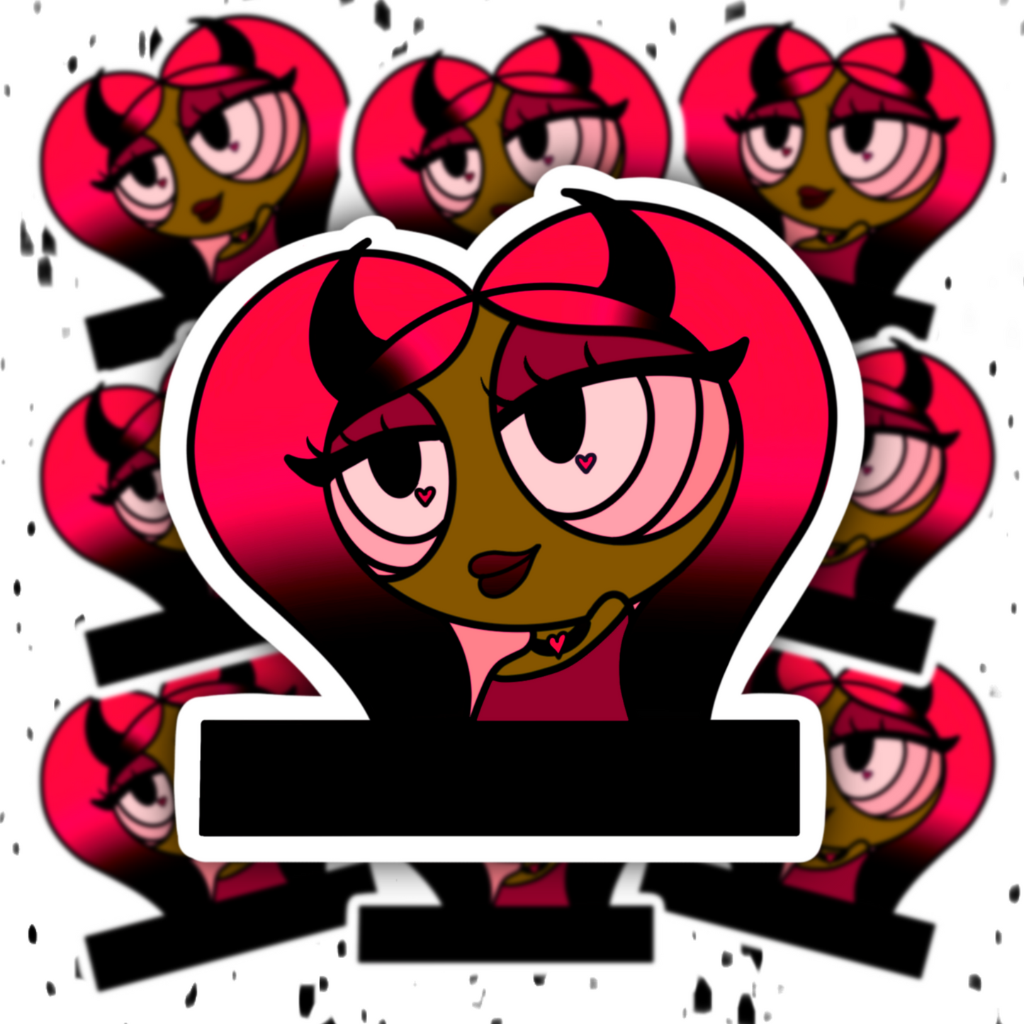 Devilish Beauty Sticker