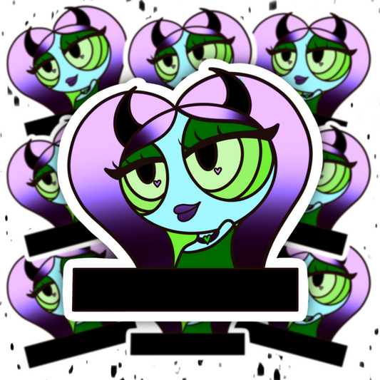 Devilish Beauty Sticker