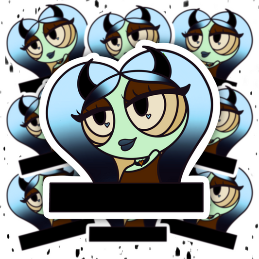 Devilish Beauty Sticker