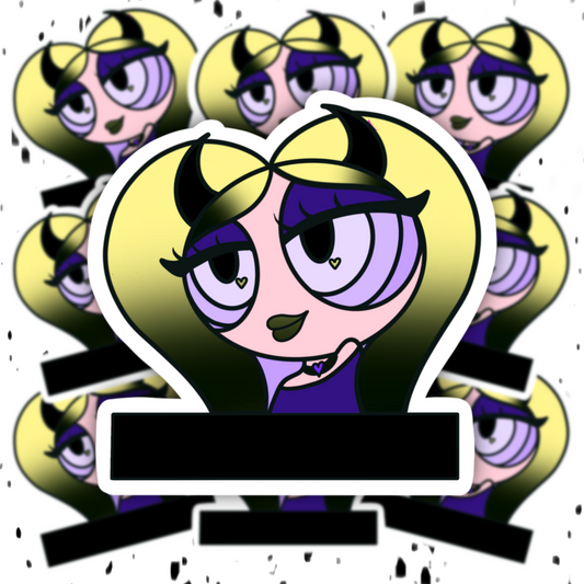 Devilish Beauty Sticker