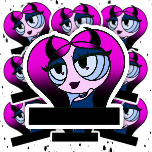 Devilish Beauty Sticker
