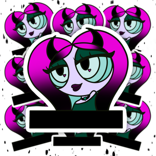 Devilish Beauty Sticker