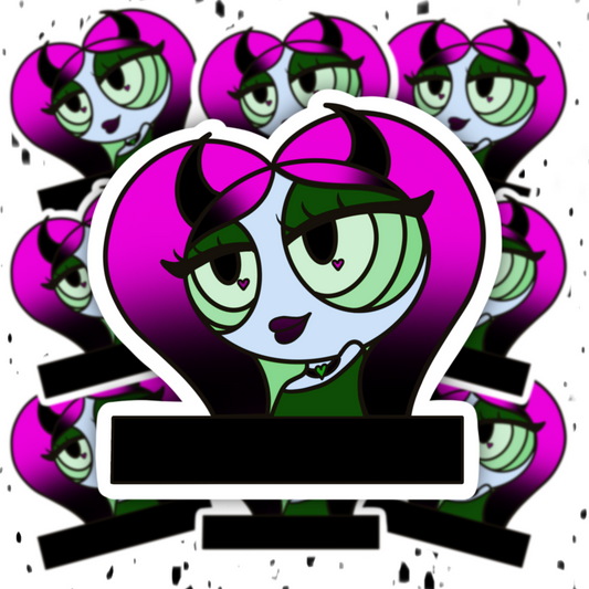 Devilish Beauty Sticker