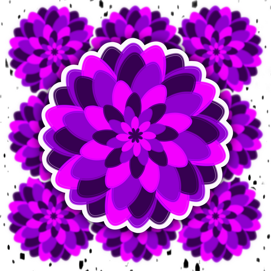 Flower Sticker