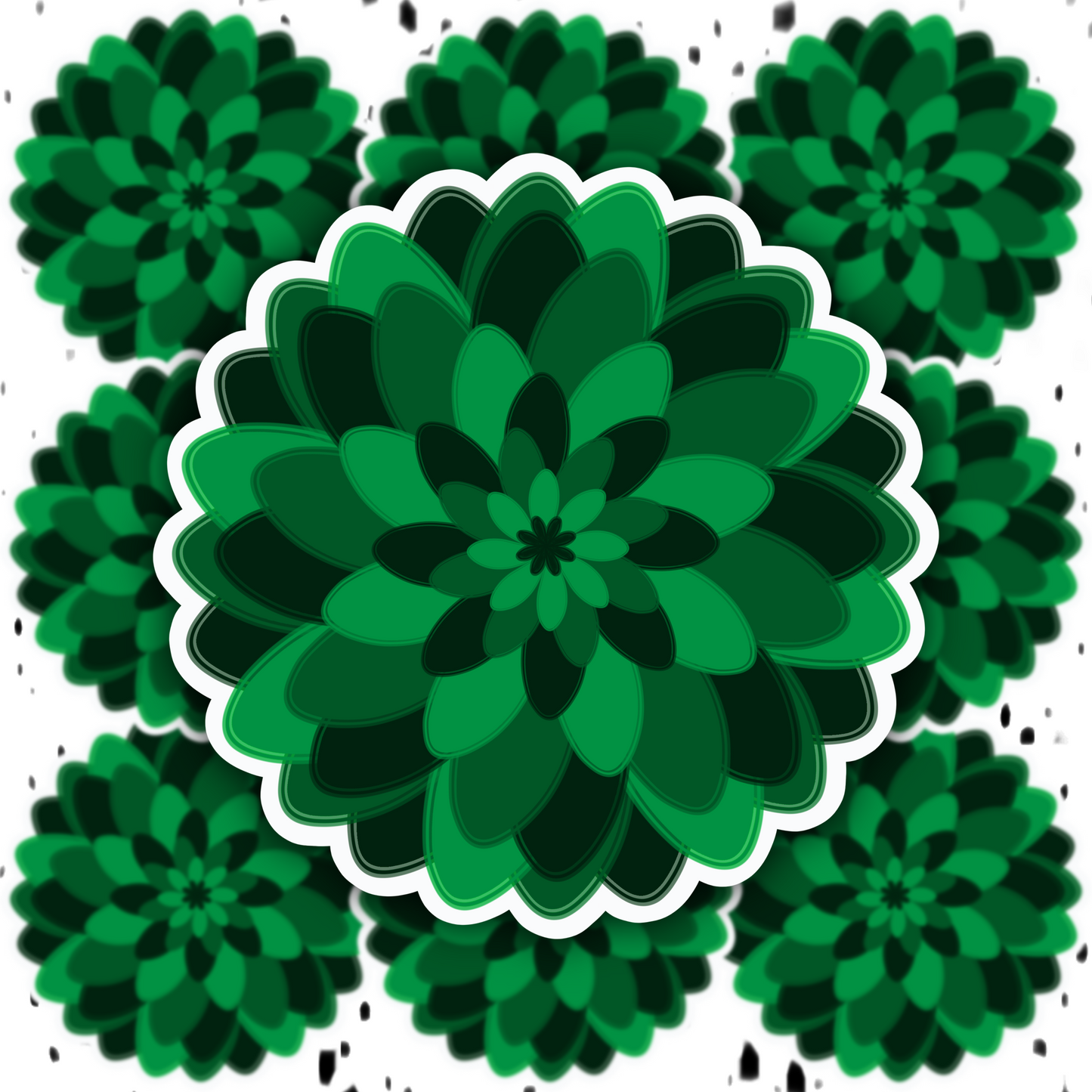 Flower Sticker