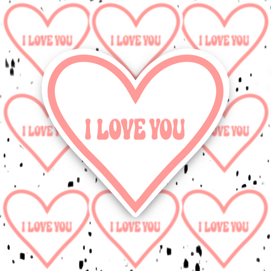 ILoveYou Sticker