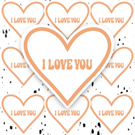 ILoveYou Sticker