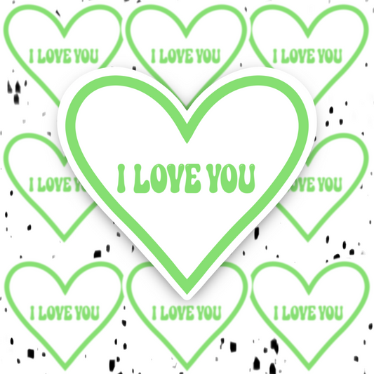 ILoveYou Sticker