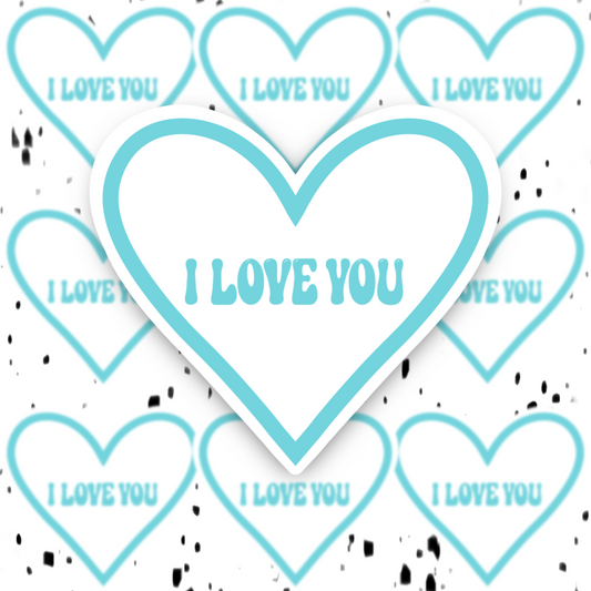 ILoveYou Sticker