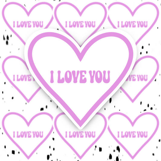 ILoveYou Sticker
