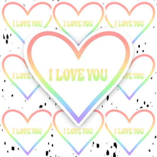 ILoveYou Sticker