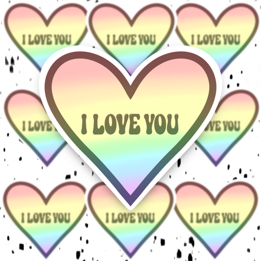 ILoveYou Sticker